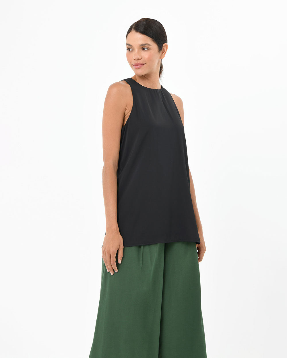 Ember Sleeveless Longline Top