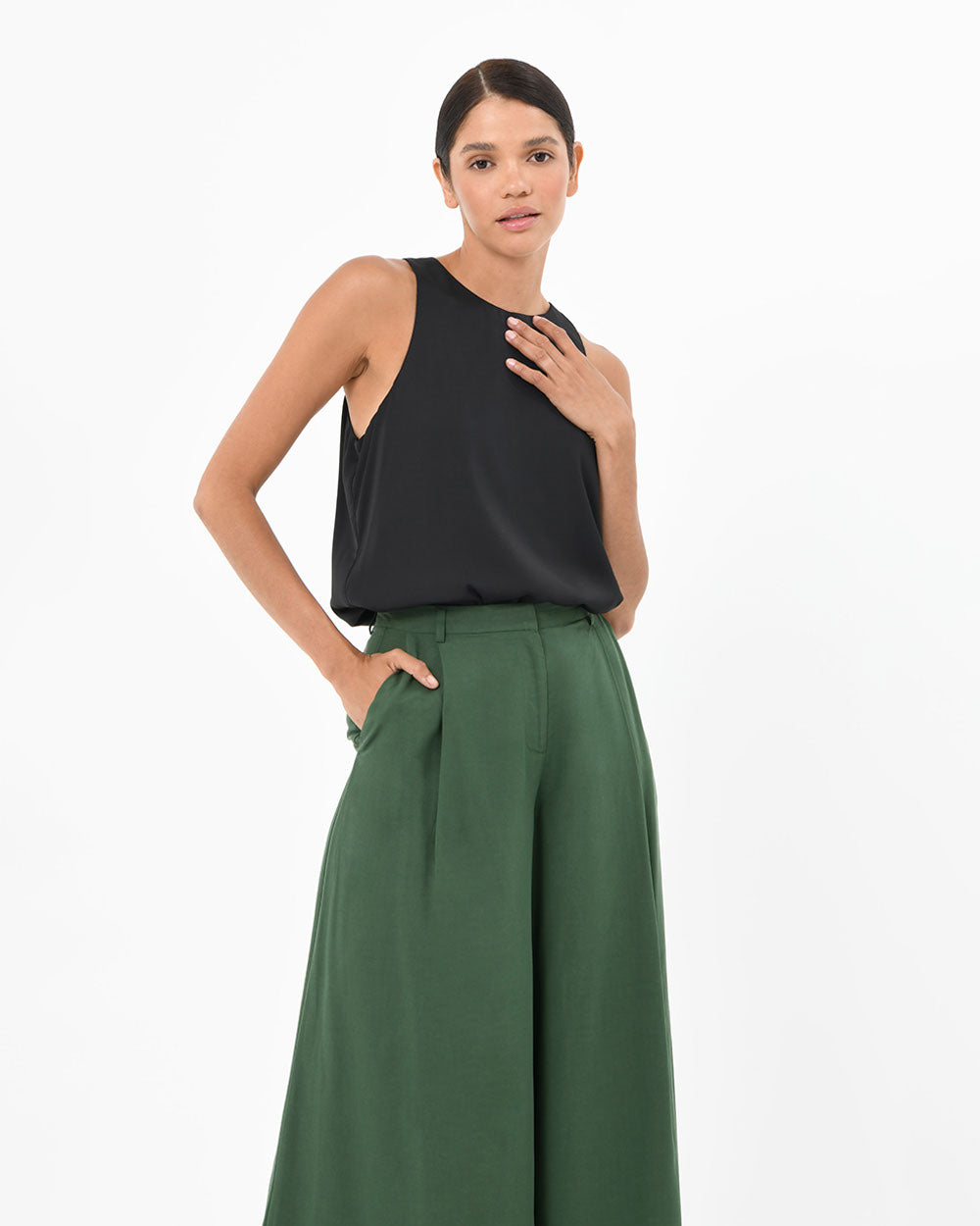 Ember Sleeveless Longline Top