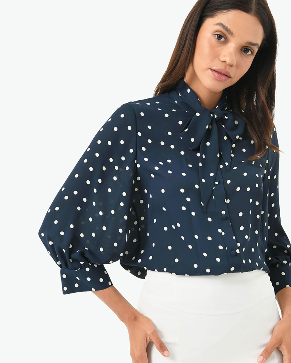Karis Polka Dot Blouse