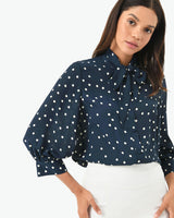 Karis Polka Dot Blouse