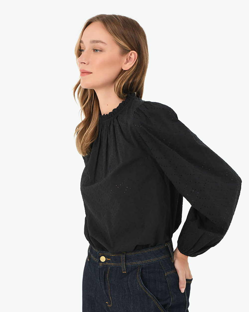 River Cotton Crochet  Top