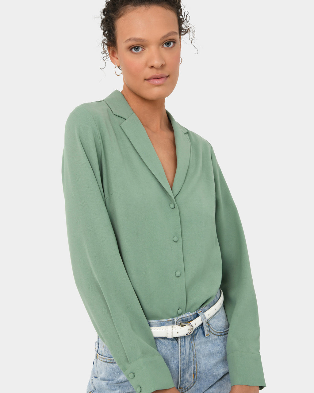 Elaine Buttoned Blouse