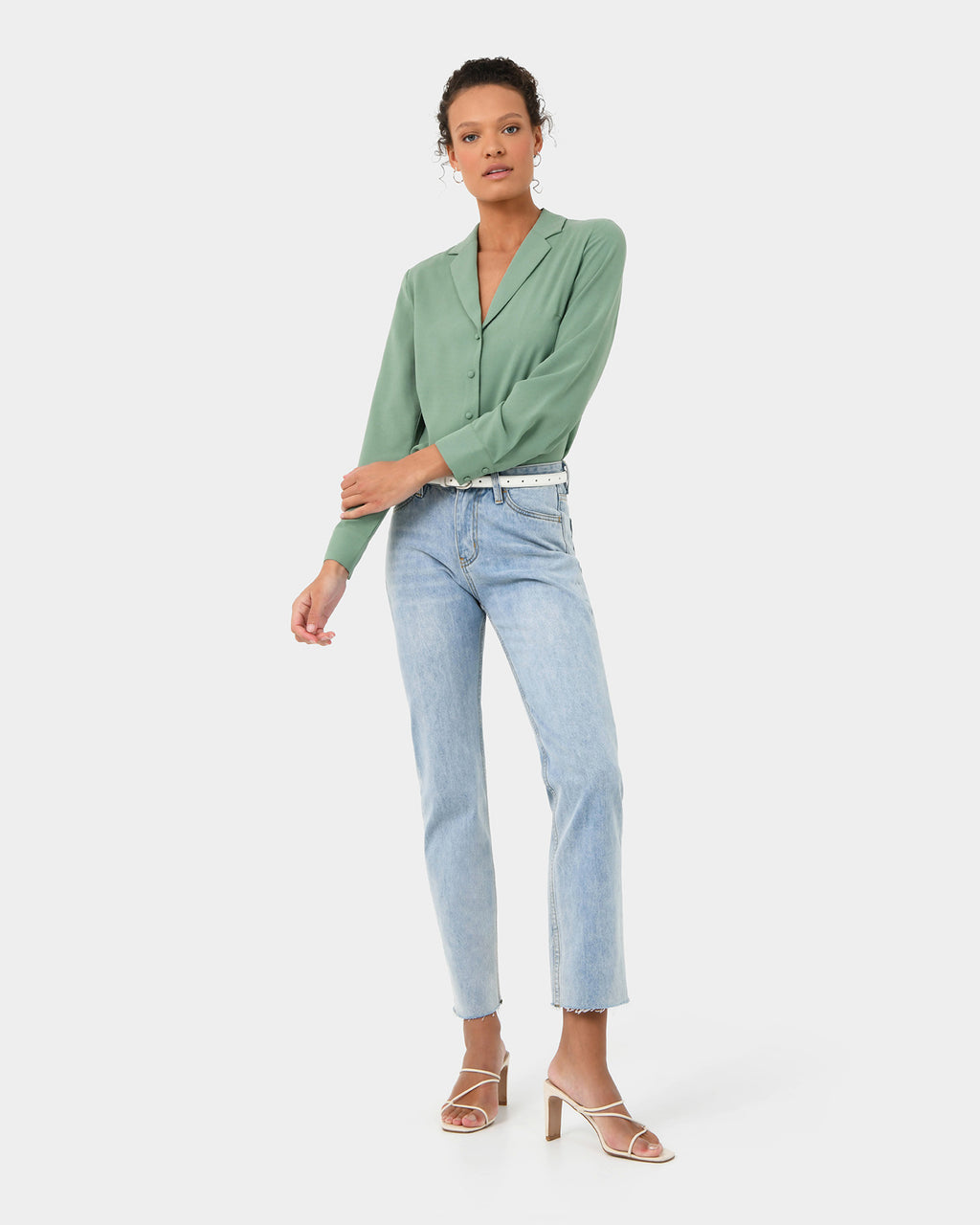 Elaine Buttoned Blouse