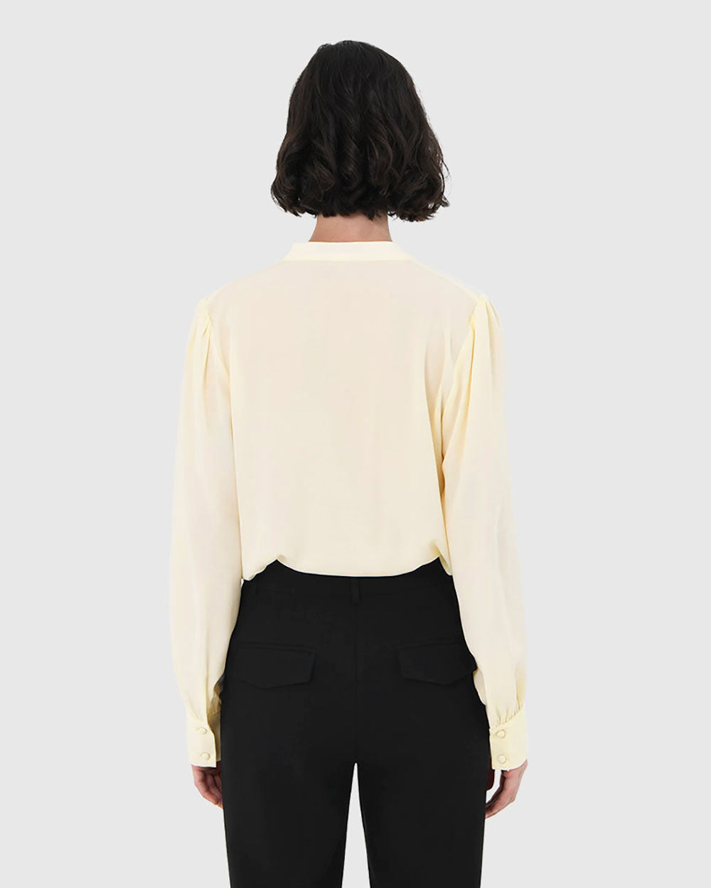 Amalfi Gathered Neck Blouse