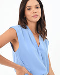 Adelaide V-Neck Cap Sleeve Top