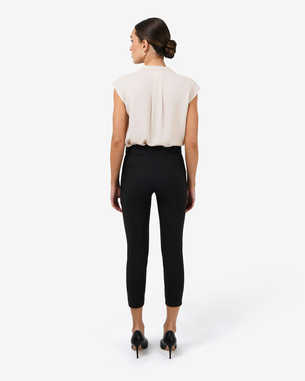 Adelaide V-Neck Cap Sleeve Top