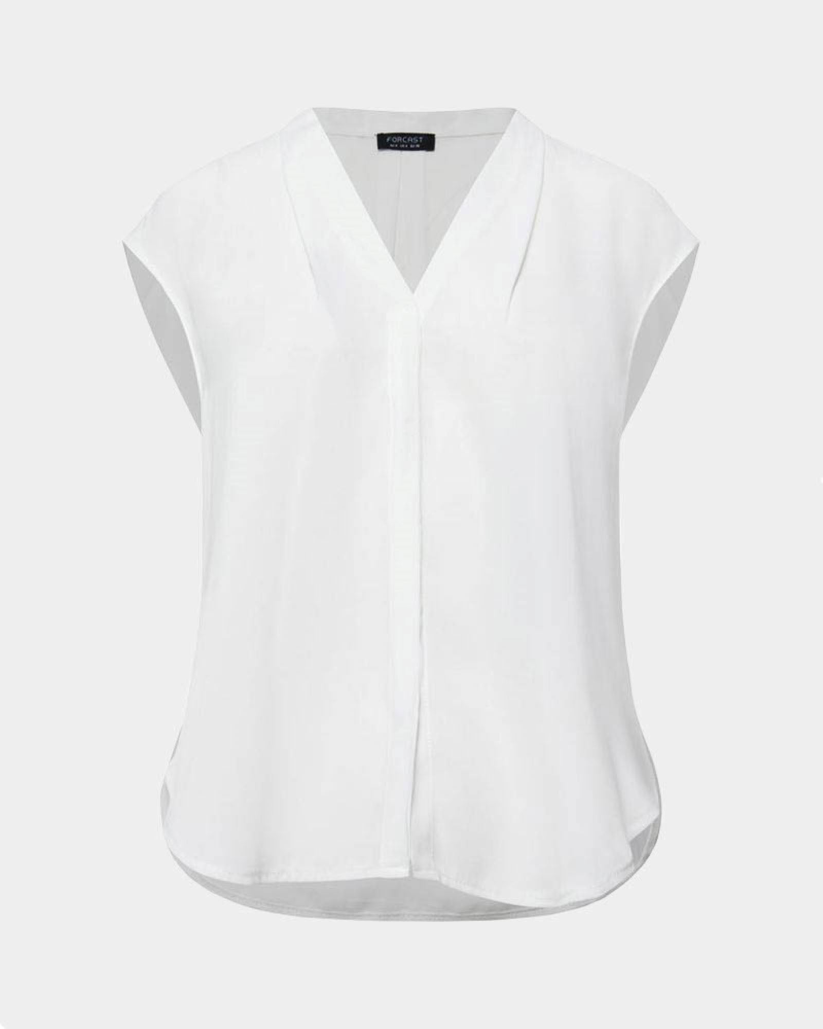 Adelaide V-Neck Cap Sleeve Top