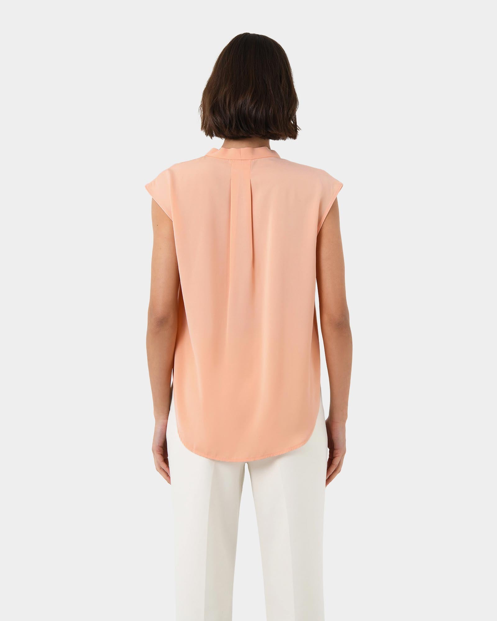 Adelaide V-Neck Cap Sleeve Top