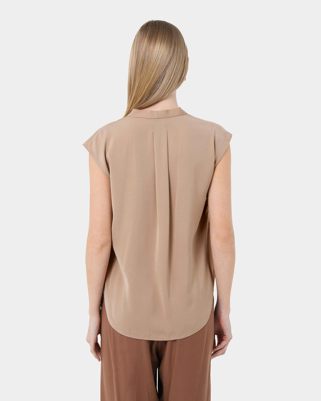 Adelaide V-Neck Cap Sleeve Top