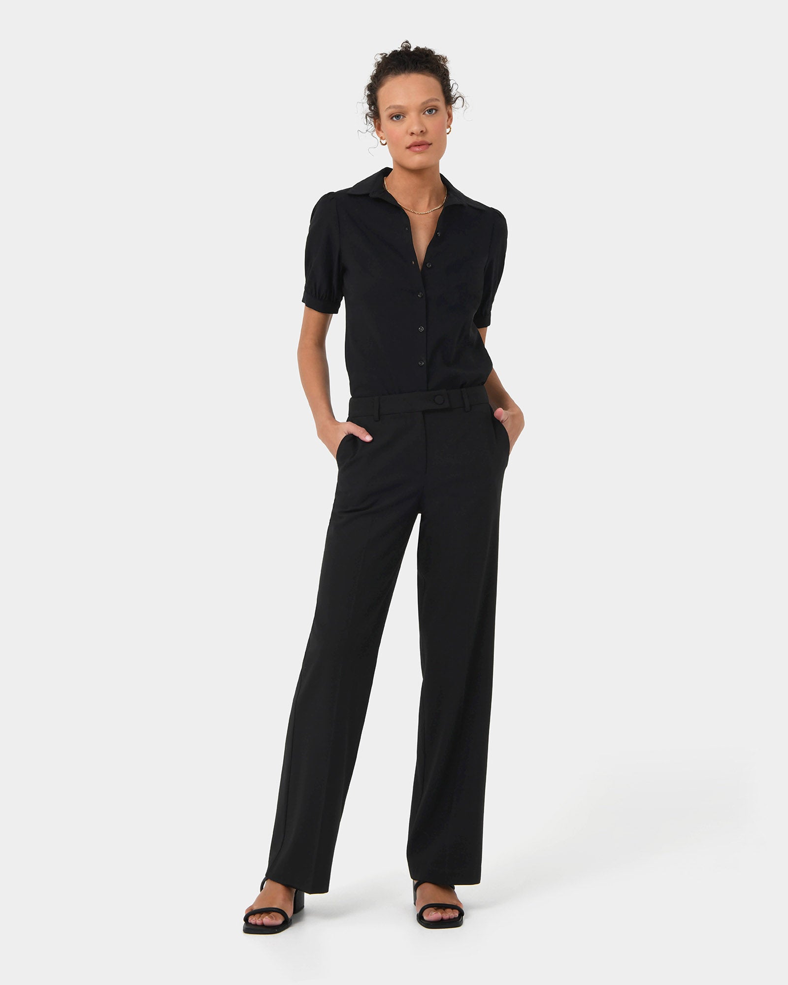 Morgan Short Sleeve Blouse