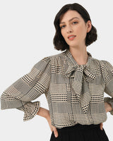 Vivi Geo Print Blouse