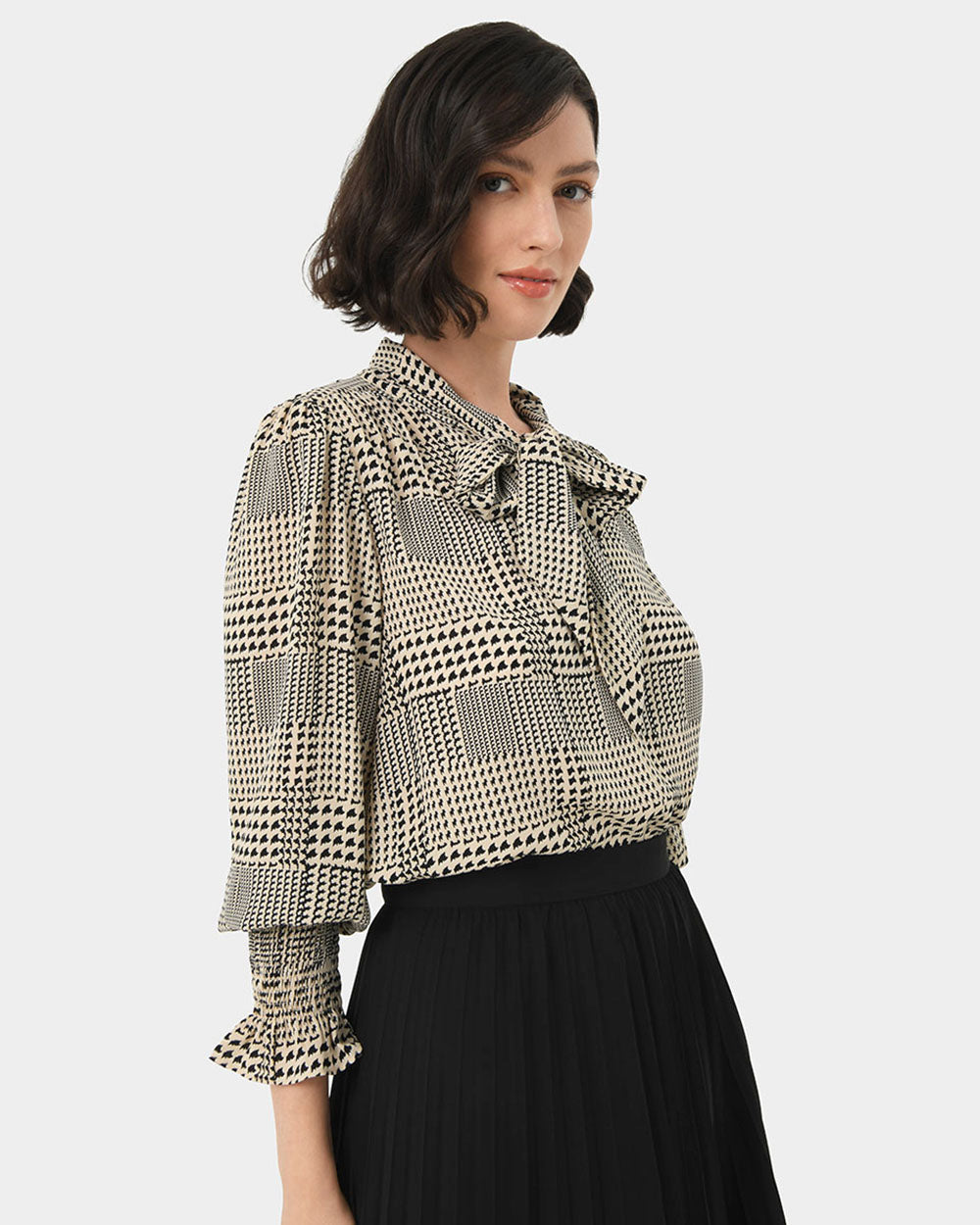 Vivi Geo Print Blouse
