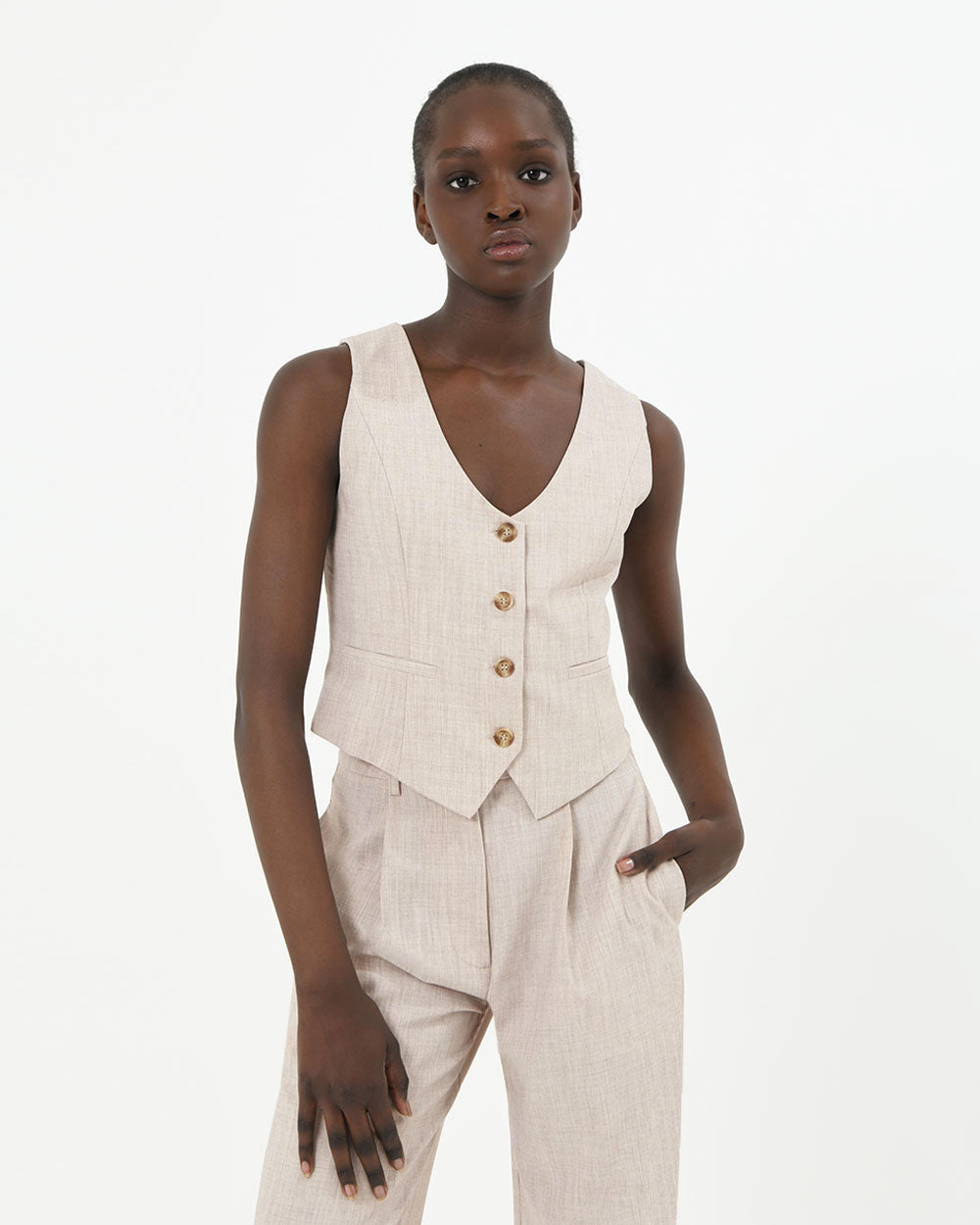 Clara Tailored Vest