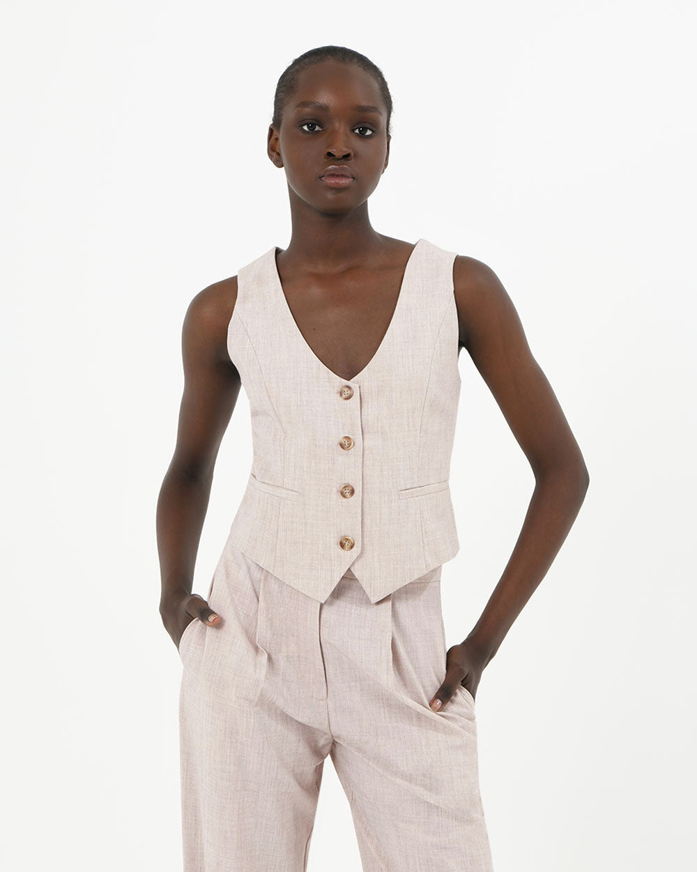 Clara Tailored Vest