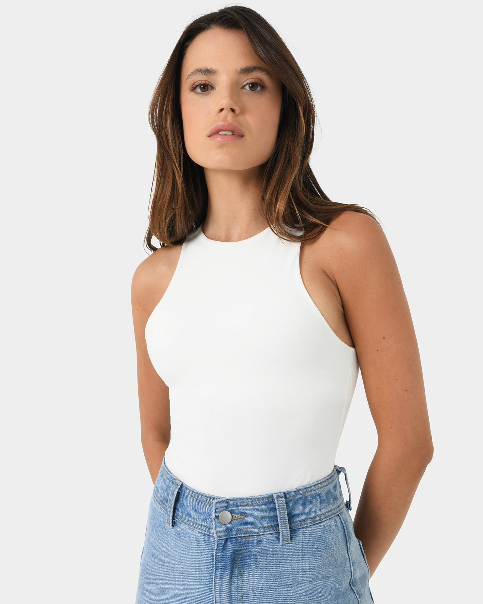 Ollie Sleeveless Bodysuit