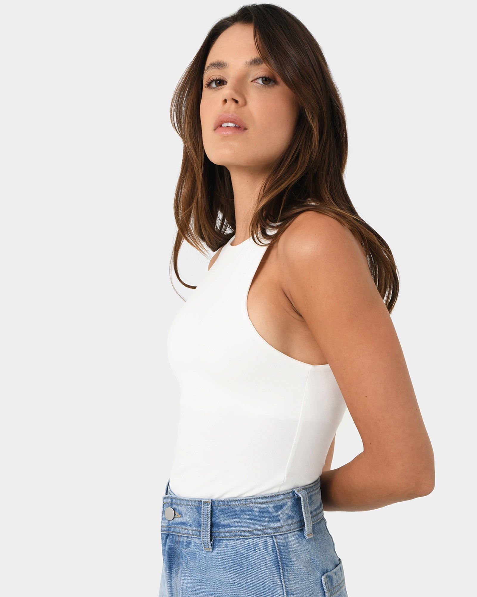 Ollie Sleeveless Bodysuit