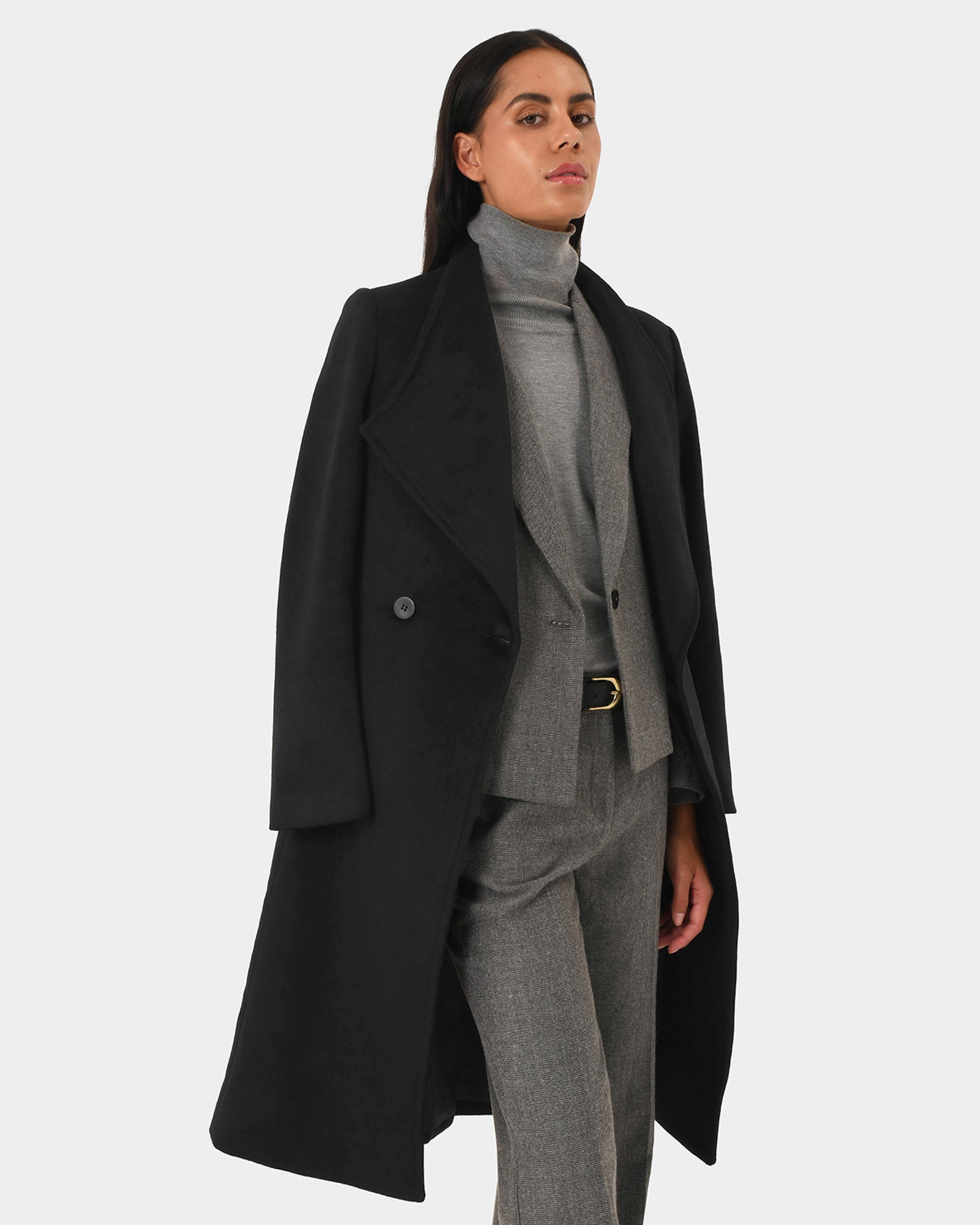 Jaylin Double Breasted Coat