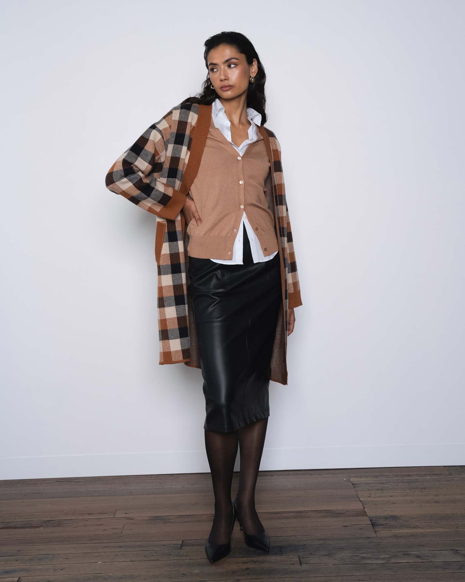 Wednesday Longline Coatigan