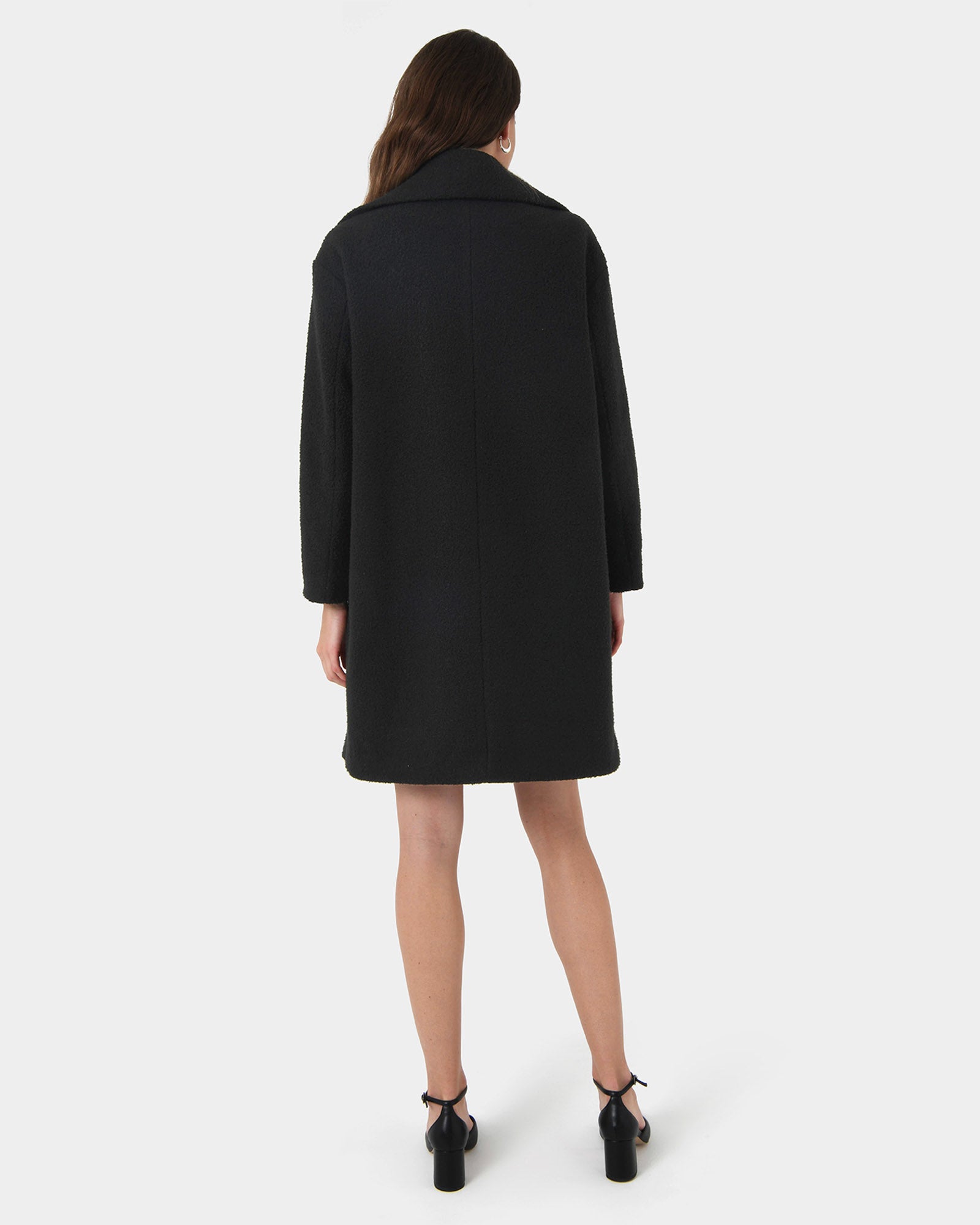 Zahra Boucle Yarn Coat
