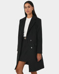 Sanvi Chesterfield Wool Coat