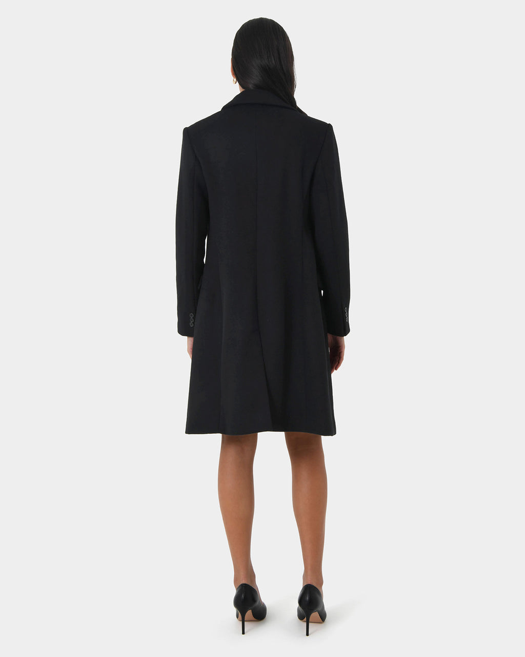 Sanvi Chesterfield Wool Coat