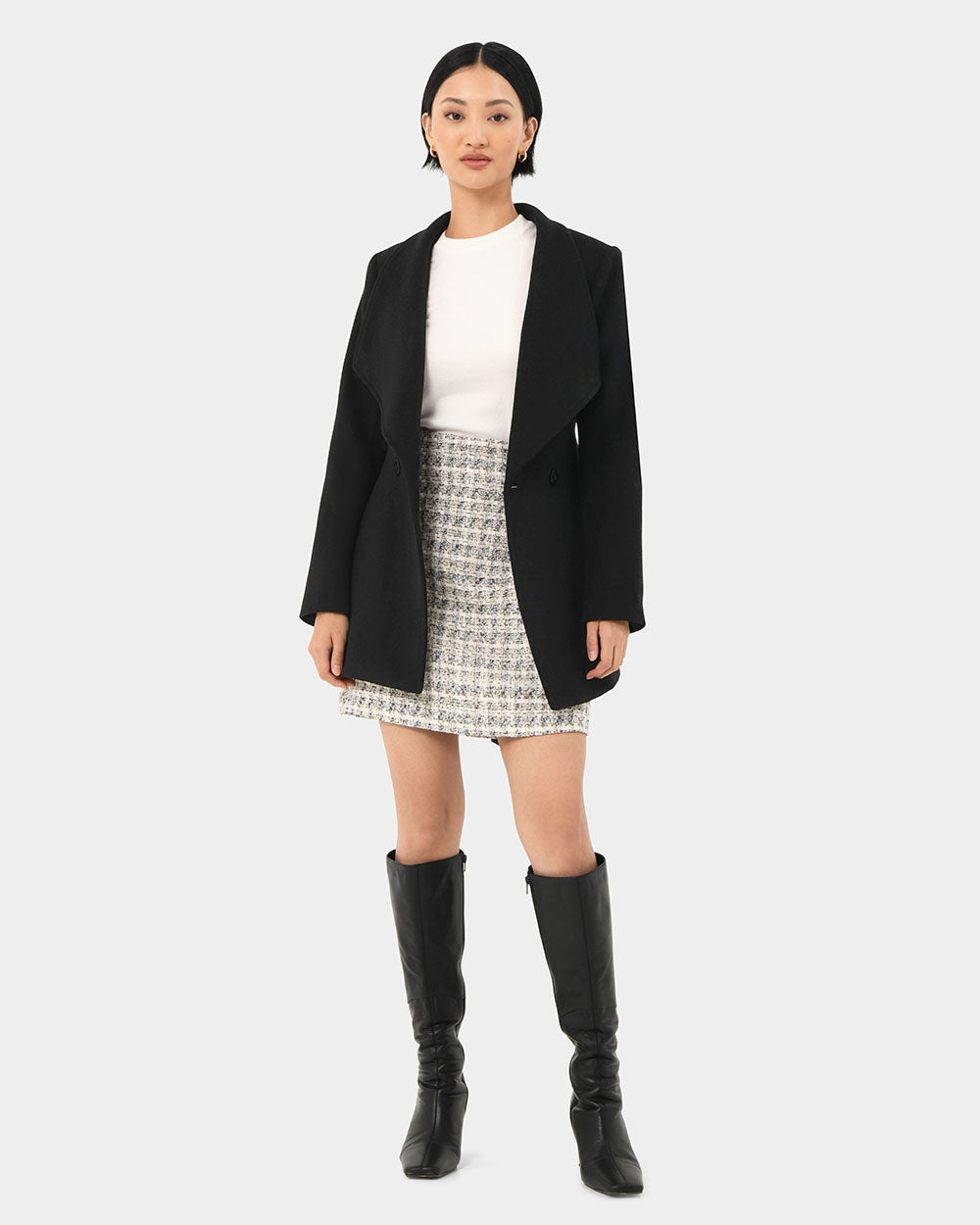 Aileen Double Breast Wrap Coat