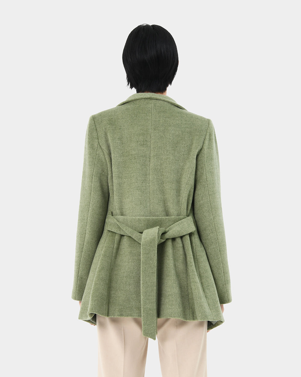 Aileen Double Breast Wrap Coat