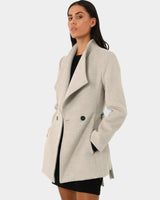 Aileen Double Breast Wrap Coat