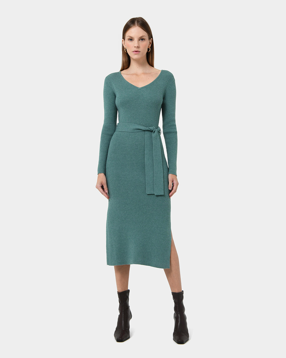 Harriet Tie Waist Knit Dress