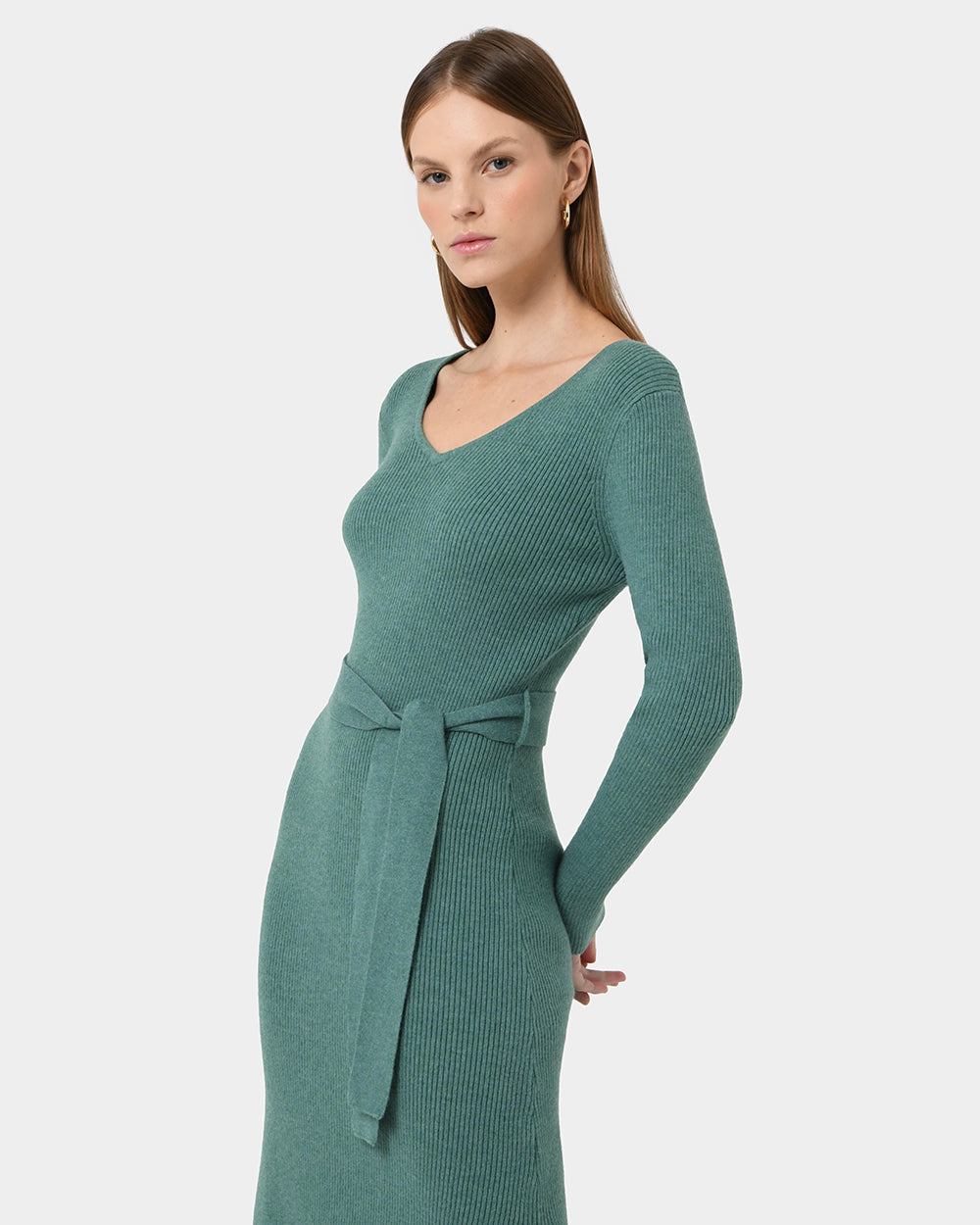 Harriet Tie Waist Knit Dress