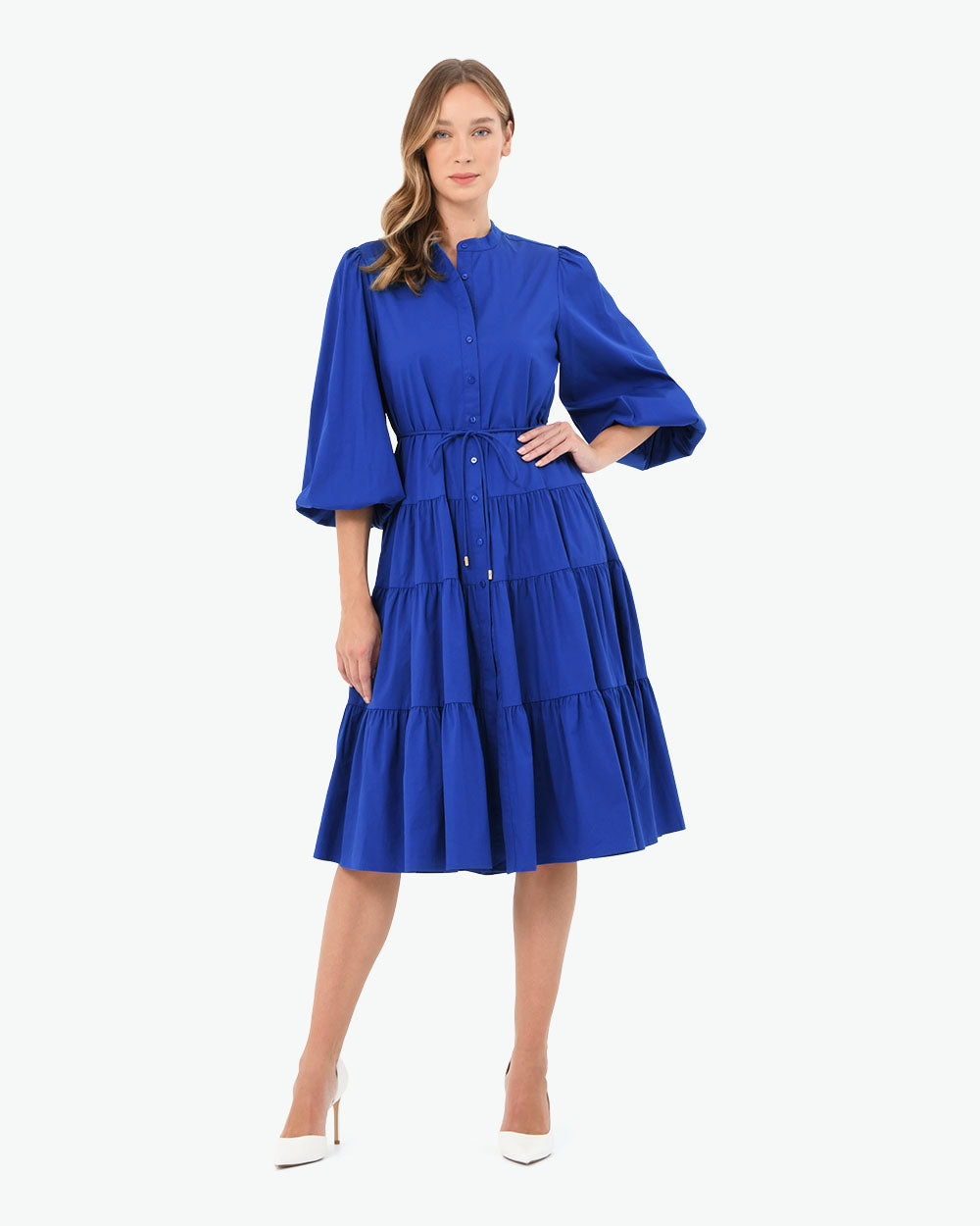 Ilona Cotton Tiered Dress