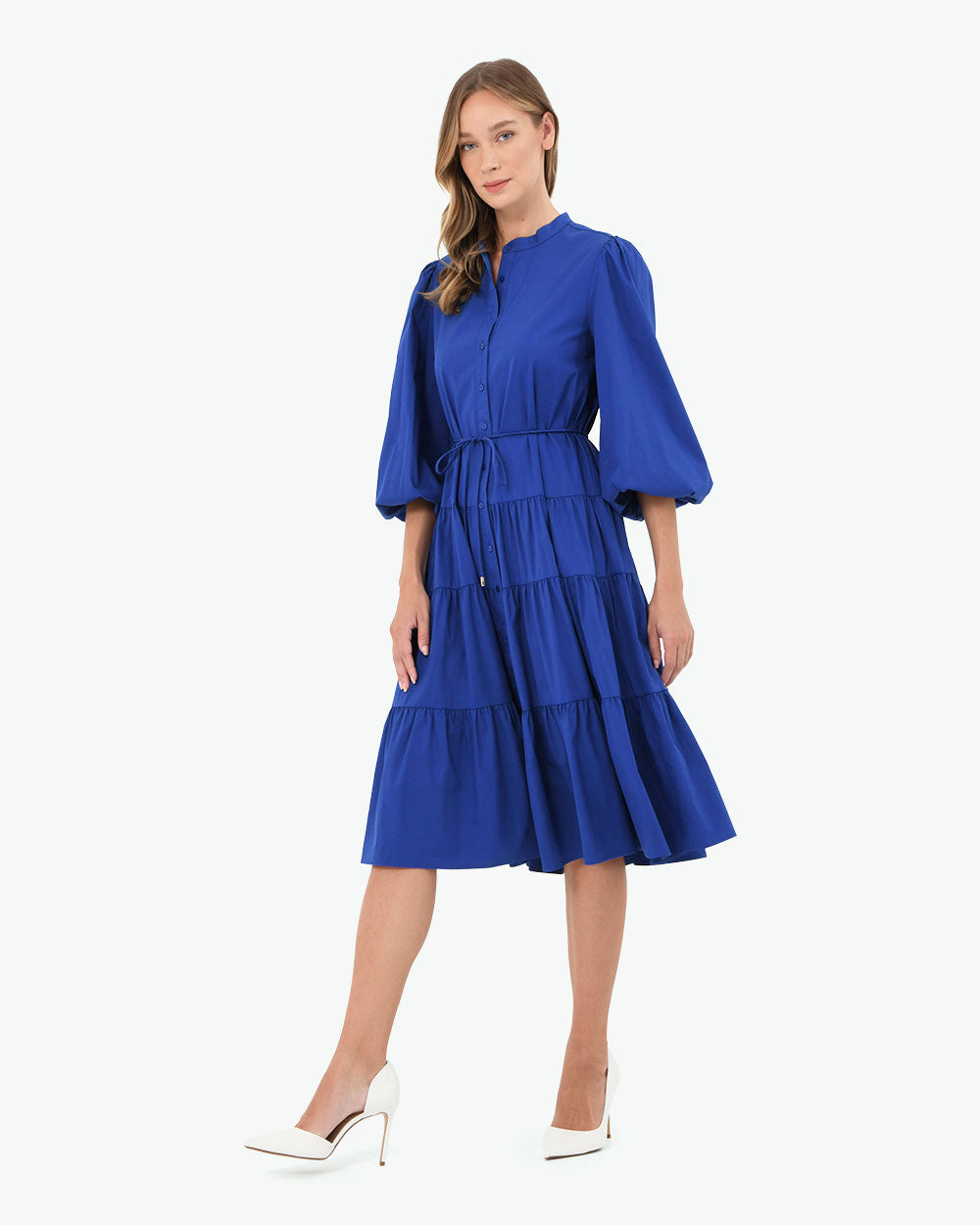 Ilona Cotton Tiered Dress