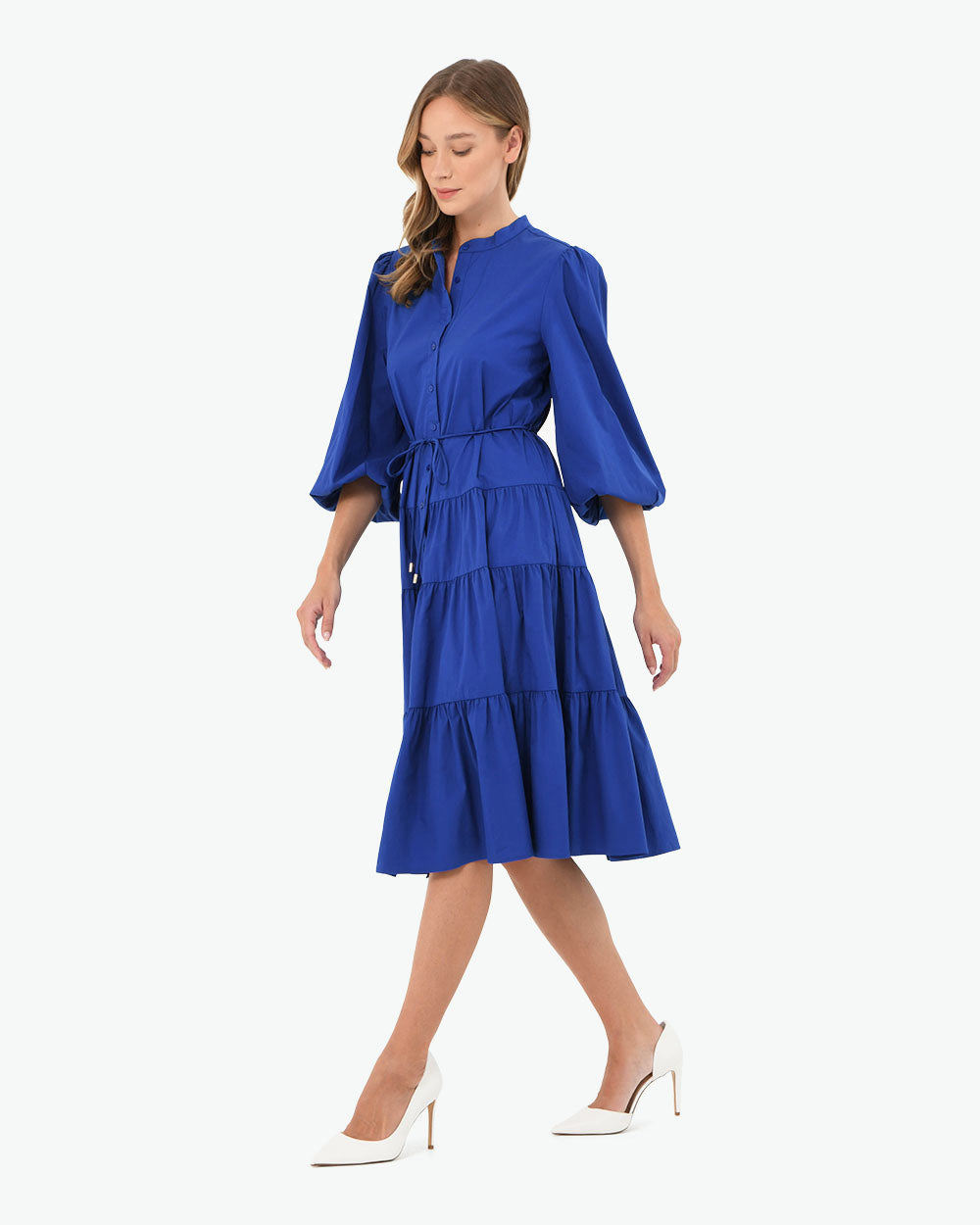 Ilona Cotton Tiered Dress