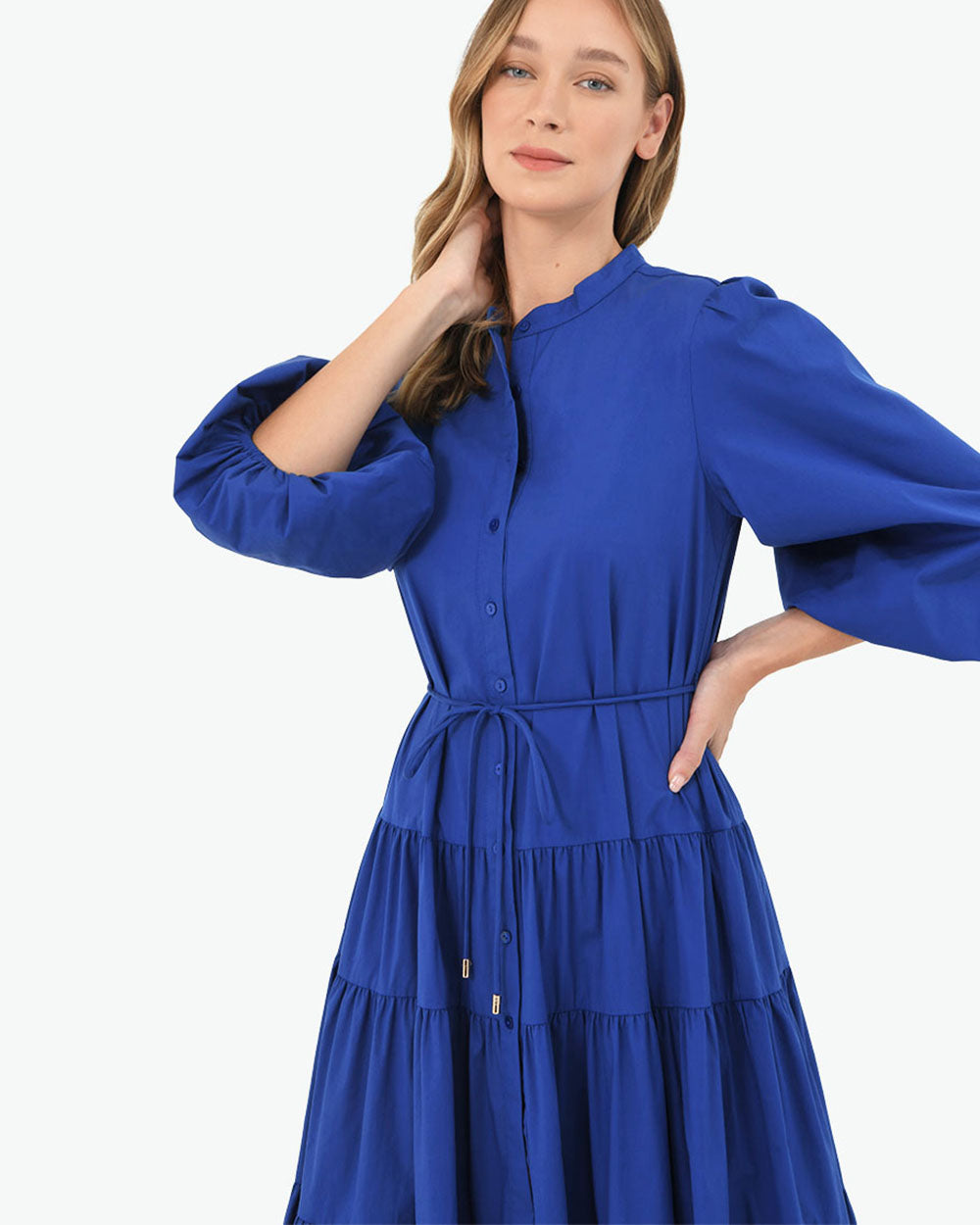 Ilona Cotton Tiered Dress