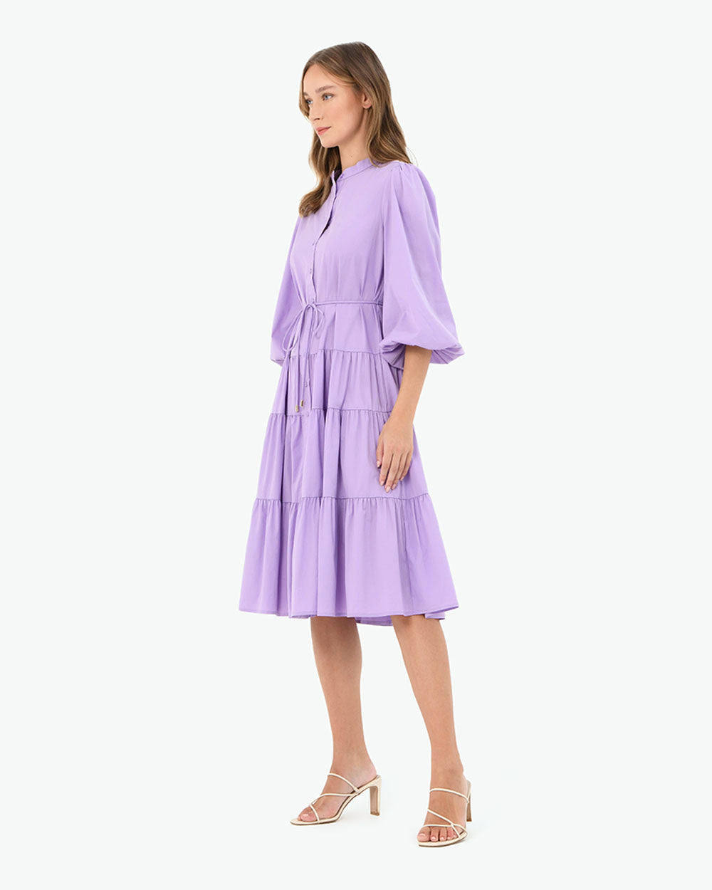 Ilona Cotton Tiered Dress