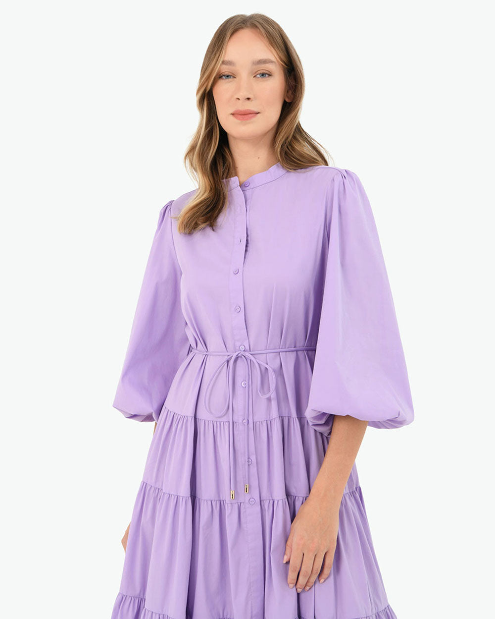 Ilona Cotton Tiered Dress
