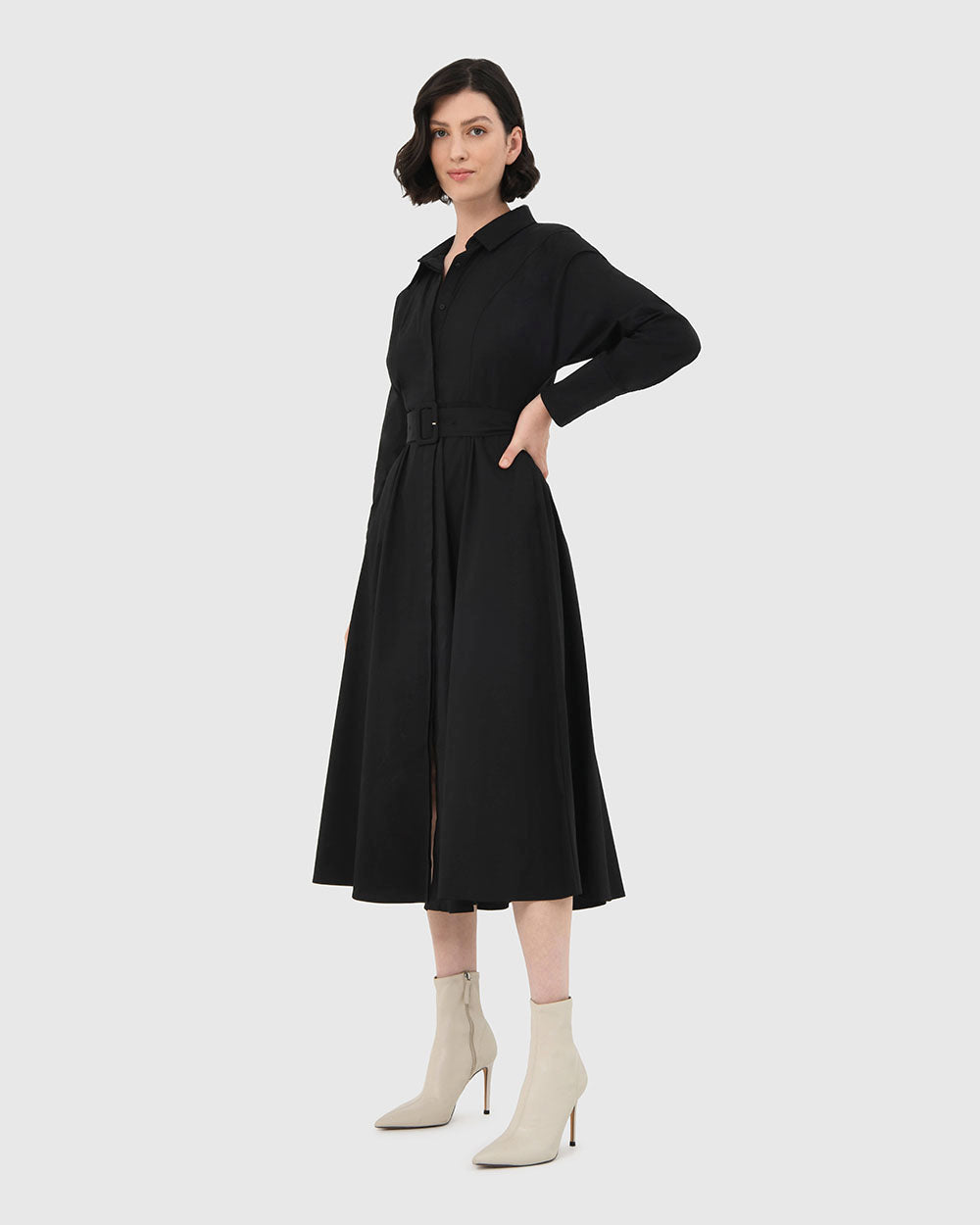 Mazie Cotton Shirt Dress