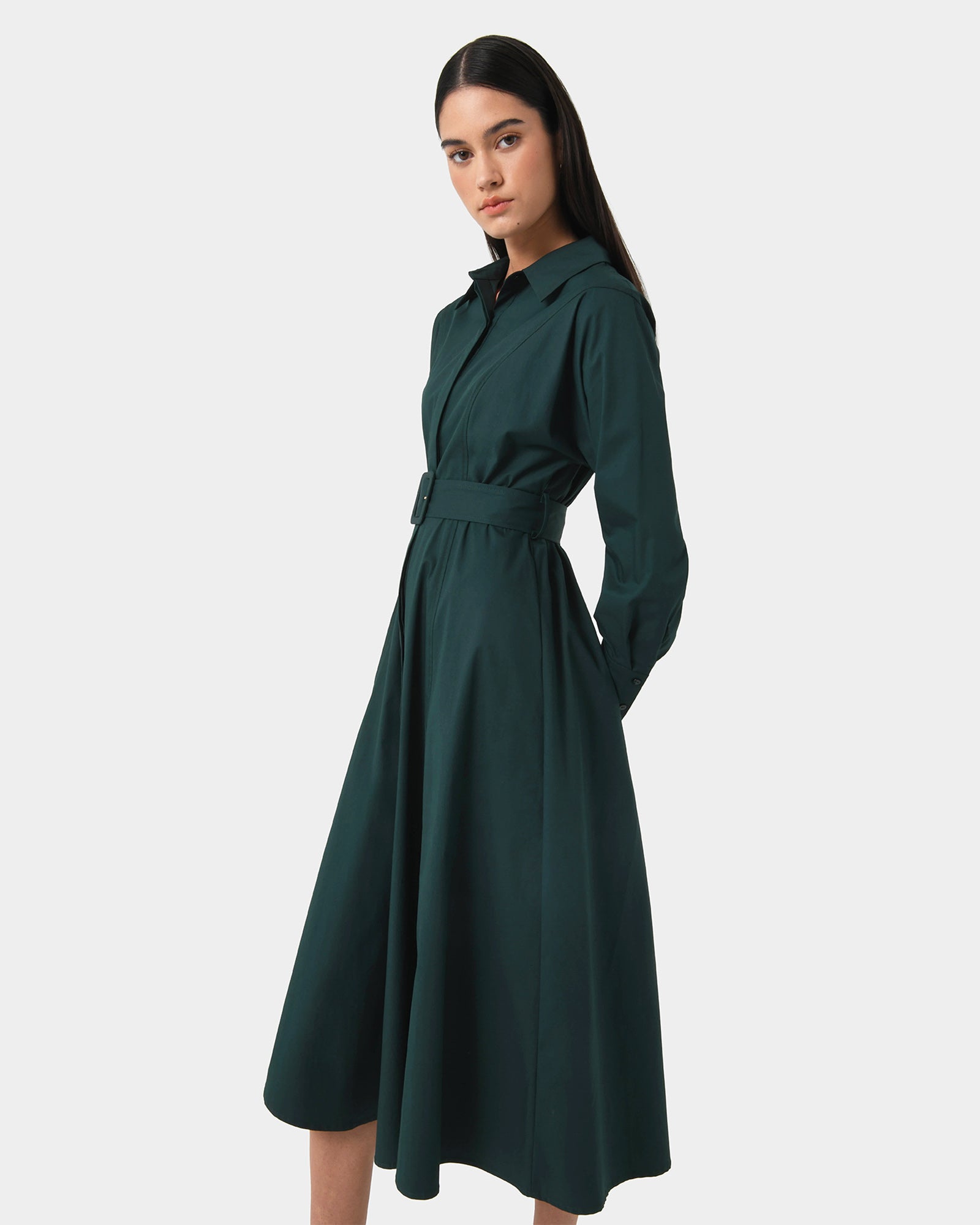 Mazie Cotton Shirt Dress