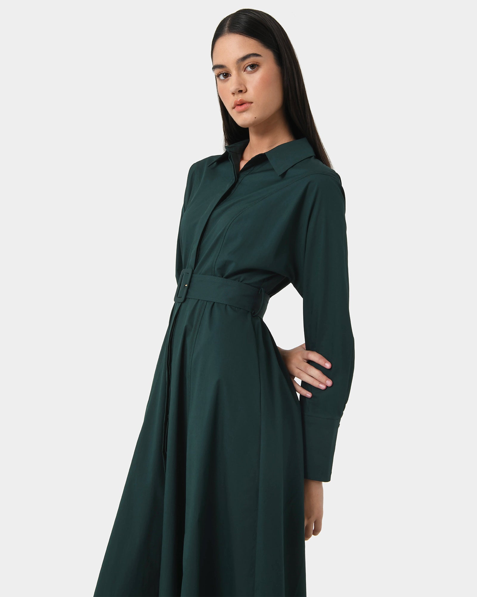 Mazie Cotton Shirt Dress