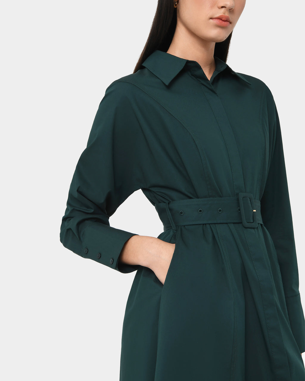 Mazie Cotton Shirt Dress