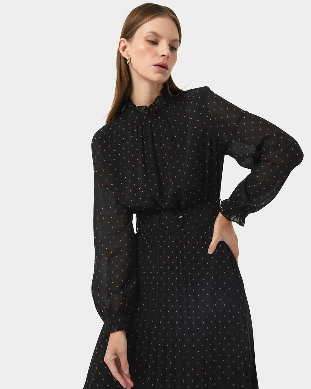 Marcella Polka Dot Dress