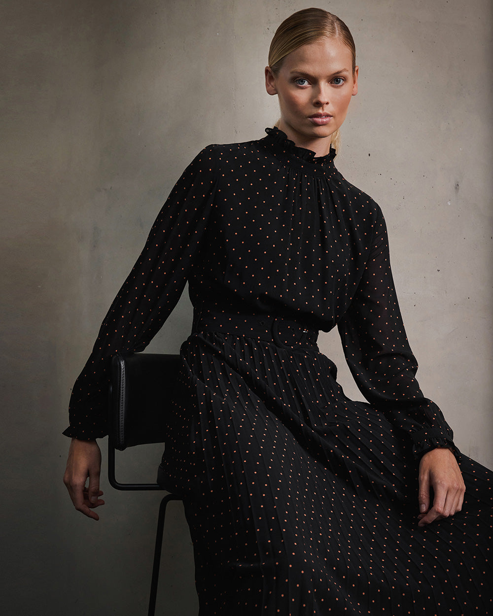 Marcella Polka Dot Dress