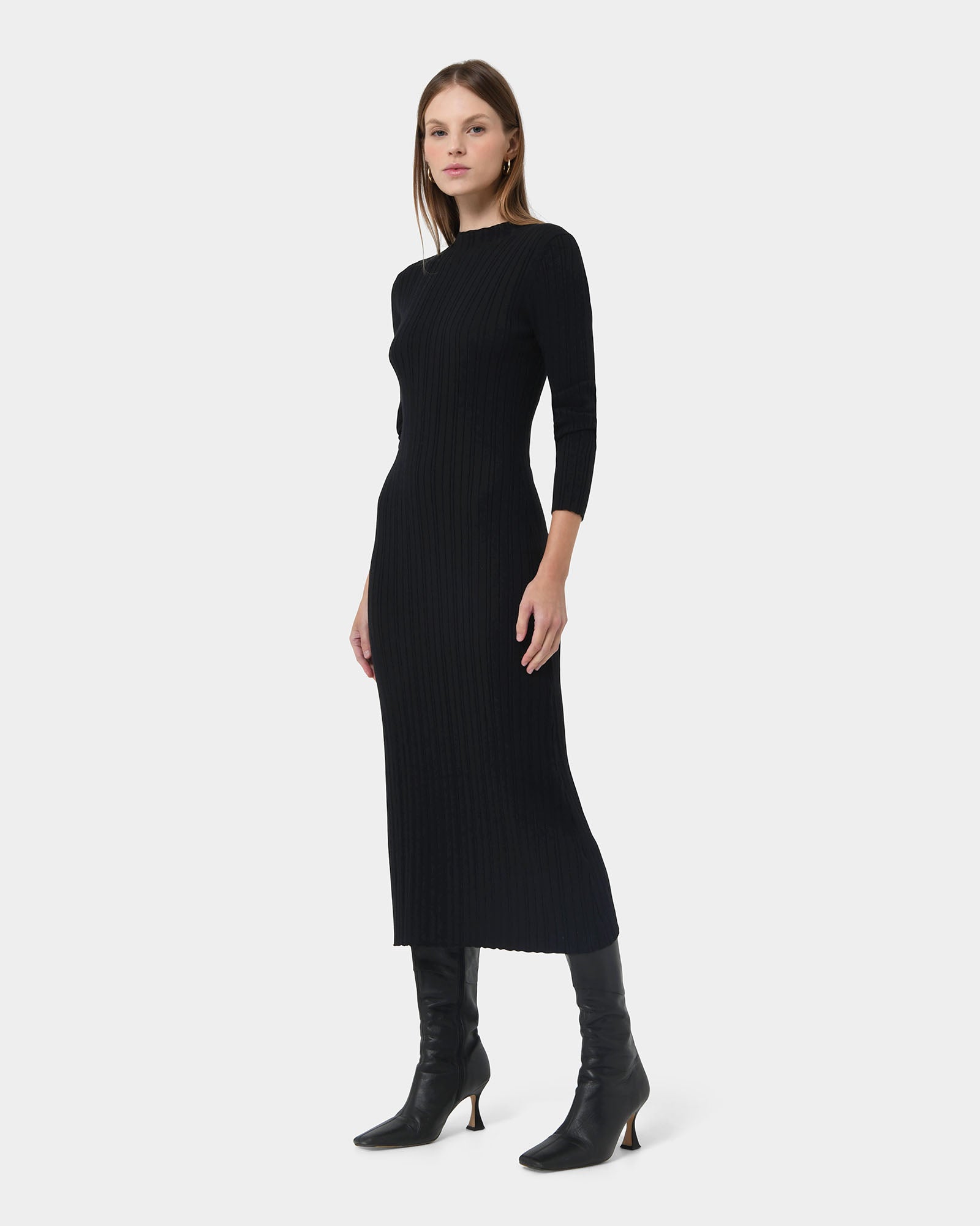 Diana Long Sleeve Knit Dress