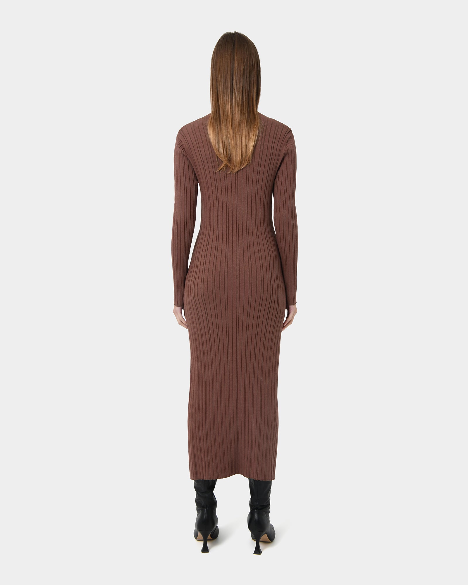 Diana Long Sleeve Knit Dress