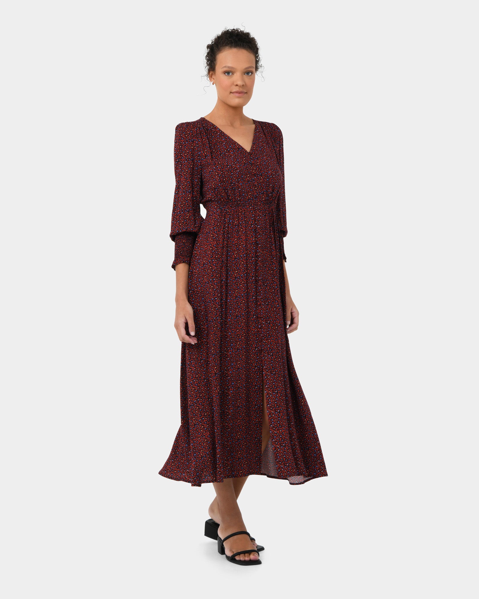 Lilah Animal Print Dress