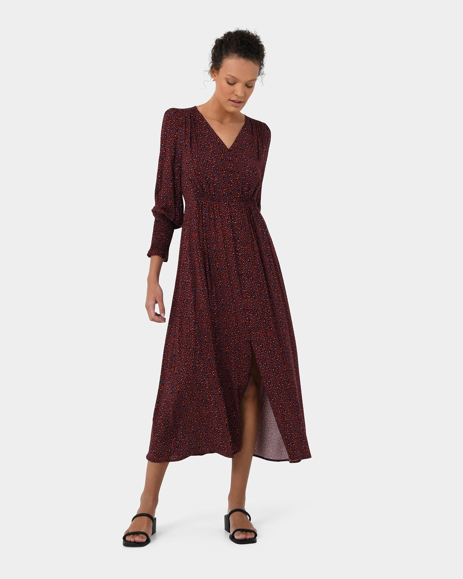 Lilah Animal Print Dress