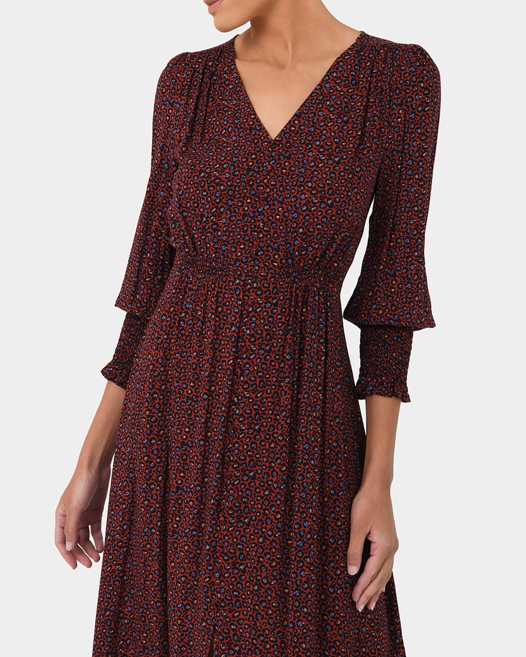 Lilah Animal Print Dress
