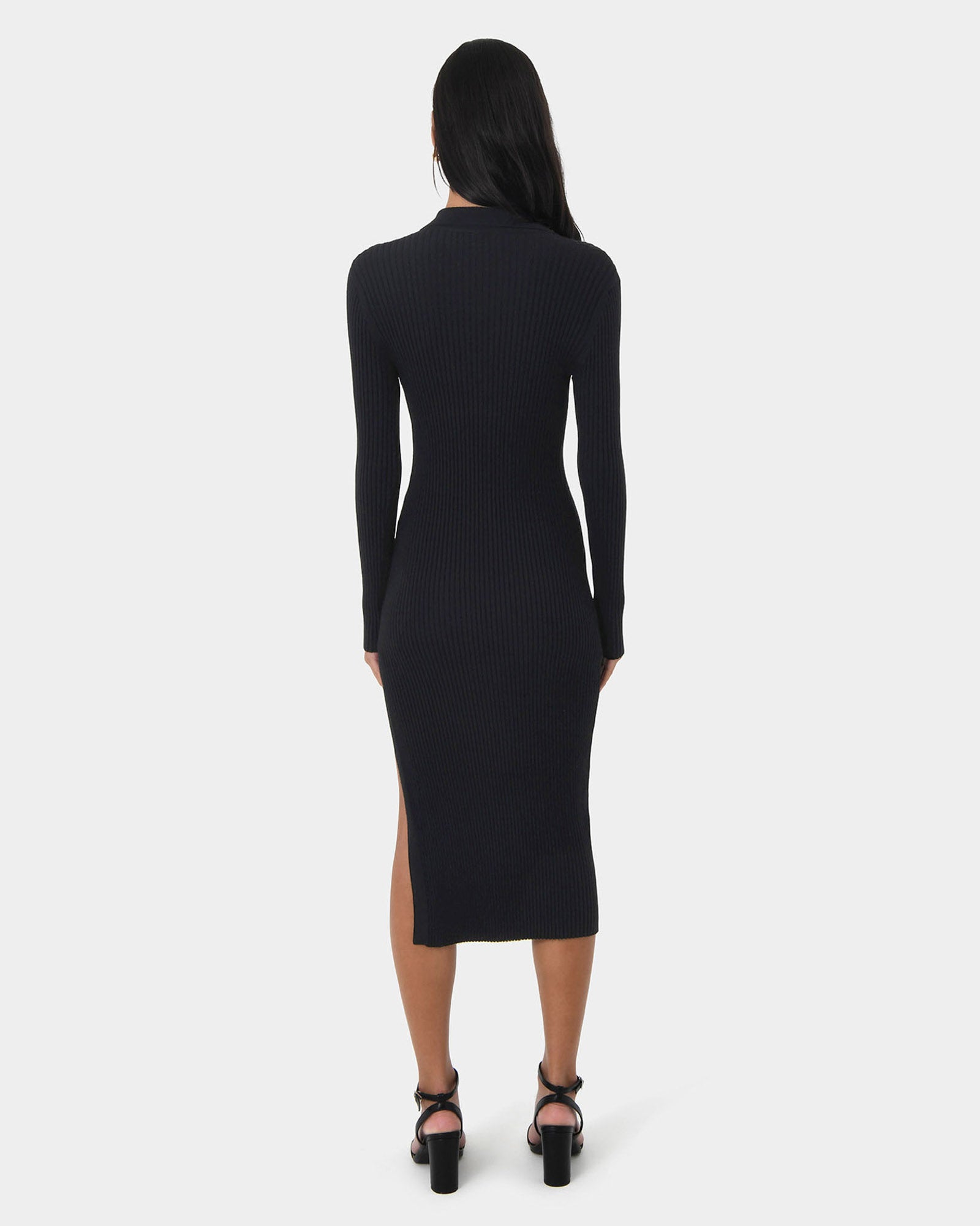 Elliot Collared Knit Dress