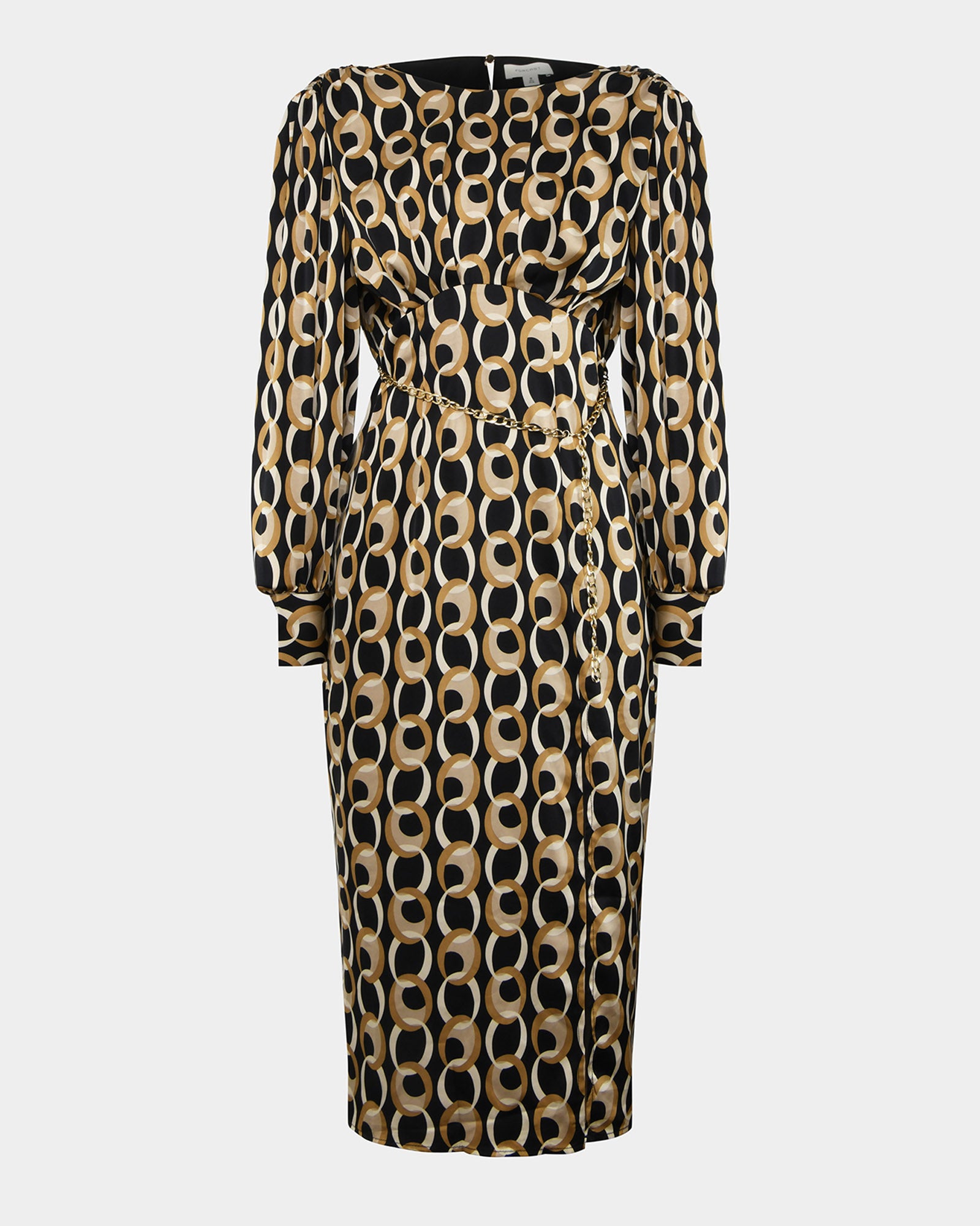 Nour Chain Print Dress