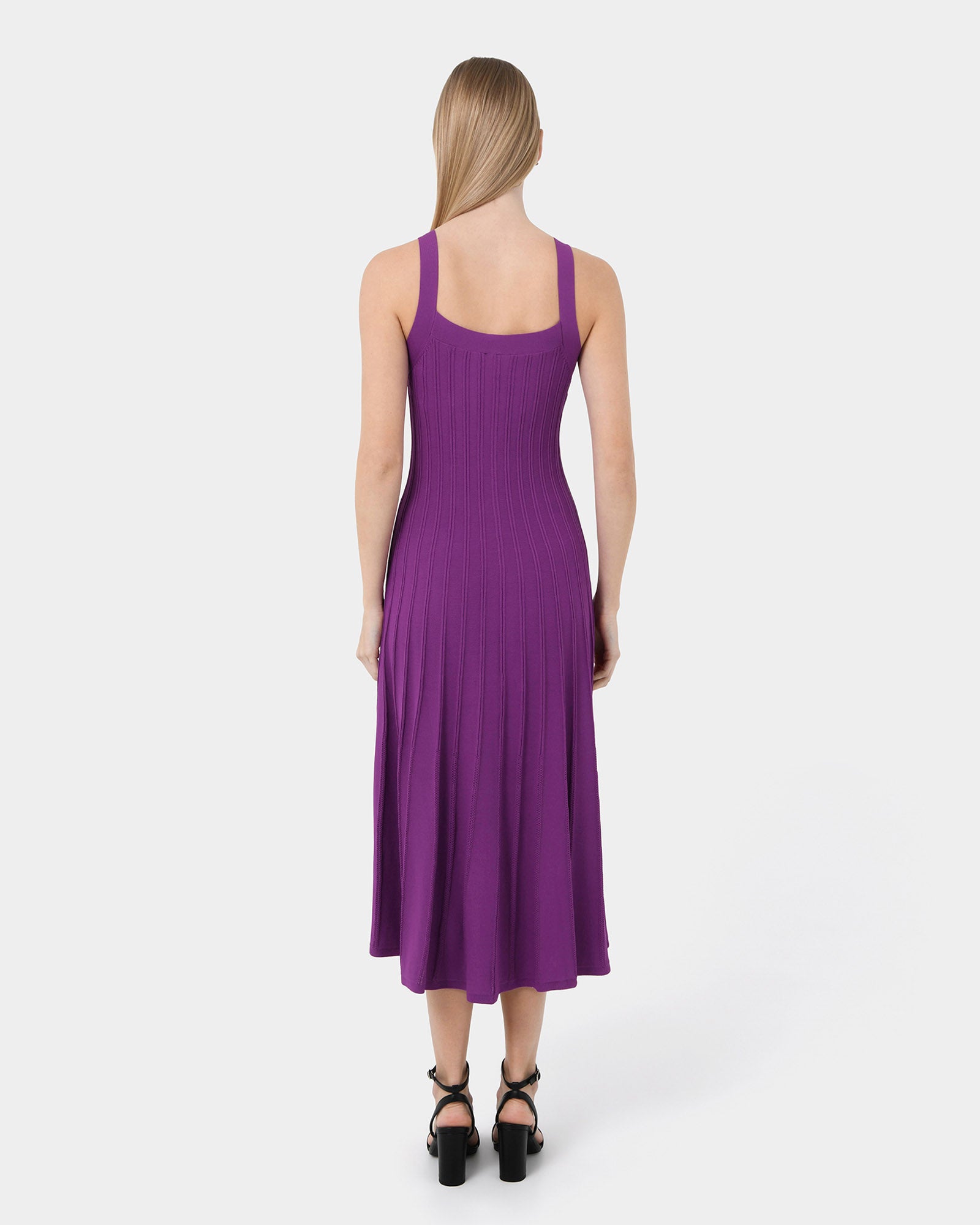 Jolie Square Neck Knit Dress